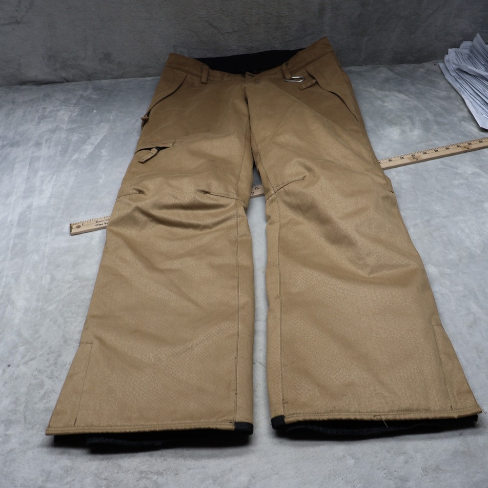686 Snow Pants Women Small‎ Brown Dulca Cargo Insulated Waterproof Winter 32x34